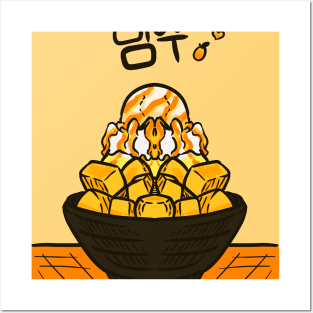 Korean Mango Bingsu Posters and Art